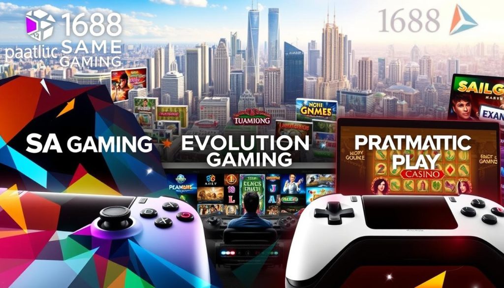 SA Gaming Evolution Gaming Pragmatic Play